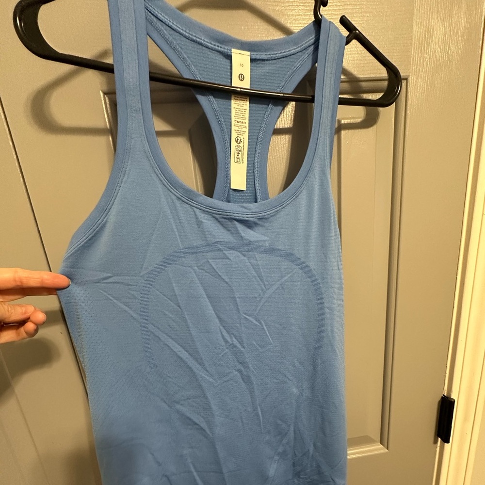 Lululemon Athletica Blue Tank Top